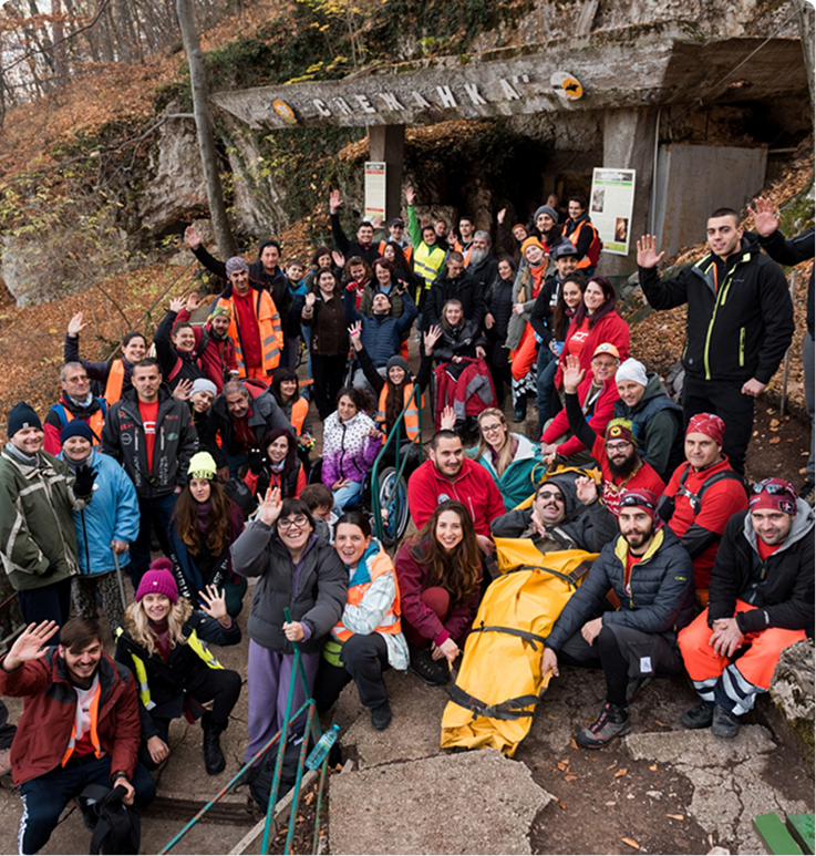 Group of volunteers